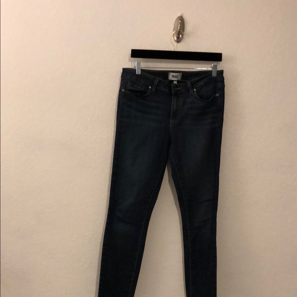PAIGE Blue Skinny Jeans Classic Fit